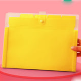 Maxbell Expanding File Folder Accordion Document Filing Organizer Bag Yellow