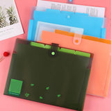 Maxbell Expanding File Folder Accordion Document Filing Organizer Bag Dark Green