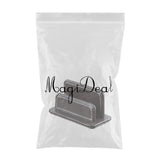 Maxbell PU Leather Business Cards Holder Name Card Storage Office Desk Supply Coffee
