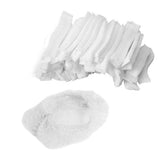 Maxbell 50pcs/pack Disposable Hair Caps Nets Shower Covers Tanning Catering Cap White