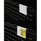 Maxbell Clear Plastic Label Holder Retail Price Tag Label Holder 90x42mm