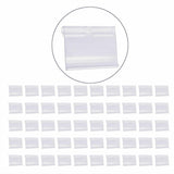 Maxbell Clear Plastic Label Holder Retail Price Tag Label Holder 70x42mm