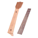 Maxbell Ukulele Neck and Fingerboard for Concert 21 23 26 Inch Ukulele Parts 26 inch