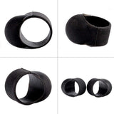 Maxbell 4x Steel Tongue Drum Finger Picks, Silicone Knocking Finger Sleeves Handpan