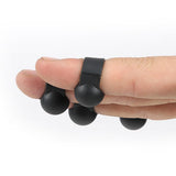 Maxbell 4x Steel Tongue Drum Finger Picks, Silicone Knocking Finger Sleeves Handpan