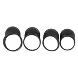 Maxbell 4x Steel Tongue Drum Finger Picks, Silicone Knocking Finger Sleeves Handpan