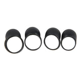 Maxbell 4x Steel Tongue Drum Finger Picks, Silicone Knocking Finger Sleeves Handpan