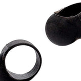Maxbell 4x Steel Tongue Drum Finger Picks, Silicone Knocking Finger Sleeves Handpan