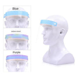 Maxbell Safety Full Face Shield Child Washable Protect Cover Face Mask Visor Blue