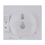 Maxbell Desktop Wall Digital LCD Shower Clock Humidity Temperature LCD Display White