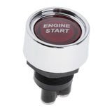 Maxbell Universal Engine Start Push Switch DC 50A for Marine Boats Vehicles Red