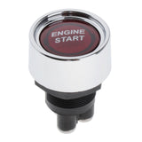 Maxbell Universal Engine Start Push Switch DC 50A for Marine Boats Vehicles Red