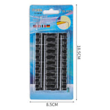 Maxbell 20x Cable Clips Cable Management Organizer Self Adhesive Cord Holder Black