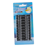 Maxbell 20x Cable Clips Cable Management Organizer Self Adhesive Cord Holder Black