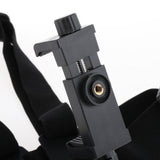 Maxbell Smartphone Chest Mount Harness Strap Holder with Cell Phone Clip Adjustable