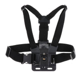 Maxbell Smartphone Chest Mount Harness Strap Holder with Cell Phone Clip Adjustable