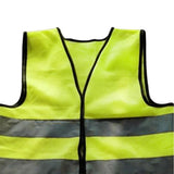 Maxbell KIDS HIGH VISIBILITY HI VIZ VEST YELLOW GREEN REFLECTIVE SAFETY VEST