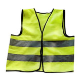 Maxbell KIDS HIGH VISIBILITY HI VIZ VEST YELLOW GREEN REFLECTIVE SAFETY VEST