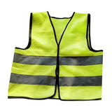 Maxbell KIDS HIGH VISIBILITY HI VIZ VEST YELLOW GREEN REFLECTIVE SAFETY VEST