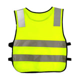 Maxbell Hi Vis Child Safety Reflective Vest Waistcoat Traffic Work Cycling Clothes yellow