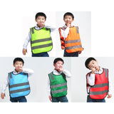 Maxbell Hi Vis Child Safety Reflective Vest Waistcoat Traffic Work Cycling Clothes yellow
