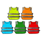 Maxbell Hi Vis Child Safety Reflective Vest Waistcoat Traffic Work Cycling Clothes yellow