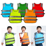 Maxbell Hi Vis Child Safety Reflective Vest Waistcoat Traffic Work Cycling Clothes yellow