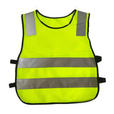 Maxbell Hi Vis Child Safety Reflective Vest Waistcoat Traffic Work Cycling Clothes yellow