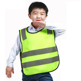 Maxbell Hi Vis Child Safety Reflective Vest Waistcoat Traffic Work Cycling Clothes yellow