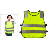 Maxbell Hi Vis Child Safety Reflective Vest Waistcoat Traffic Work Cycling Clothes yellow