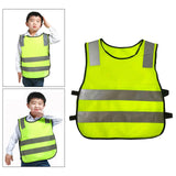 Maxbell Hi Vis Child Safety Reflective Vest Waistcoat Traffic Work Cycling Clothes yellow