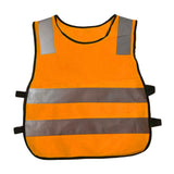 Maxbell Hi Vis Child Safety Reflective Vest Waistcoat Traffic Work Cycling Clothes orange