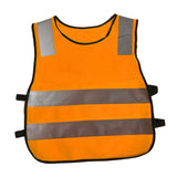 Maxbell Hi Vis Child Safety Reflective Vest Waistcoat Traffic Work Cycling Clothes orange
