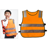 Maxbell Hi Vis Child Safety Reflective Vest Waistcoat Traffic Work Cycling Clothes orange