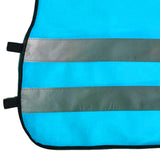 Maxbell Hi Vis Child Safety Reflective Vest Waistcoat Traffic Work Cycling Clothes blue