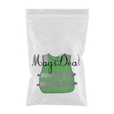 Maxbell Hi Vis Child Safety Reflective Vest Waistcoat Traffic Work Cycling Clothes green