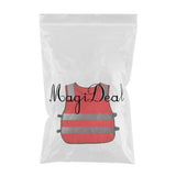 Maxbell Hi Vis Child Safety Reflective Vest Waistcoat Traffic Work Cycling Clothes red