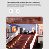 Maxbell 1pc Intelligent WIFI Human Body Motion Sensor Smart Light Intensity Sensors