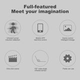 Maxbell 1pc Intelligent WIFI Human Body Motion Sensor Smart Light Intensity Sensors