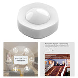Maxbell 1pc Intelligent WIFI Human Body Motion Sensor Smart Light Intensity Sensors