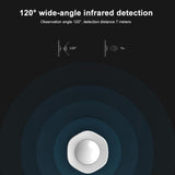 Maxbell 1pc Intelligent WIFI Human Body Motion Sensor Smart Light Intensity Sensors