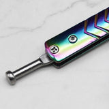 Maxbell Butterfly Practice Knife Trainer Steel Training Tool Portable Multicolor