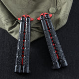 Maxbell Butterfly Knife Balisong Trainer Martial Arts Practice Swords Unsharpened