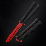 Maxbell Butterfly Knife Balisong Trainer Martial Arts Practice Swords Unsharpened