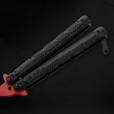 Maxbell Butterfly Knife Balisong Trainer Martial Arts Practice Swords Unsharpened