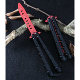 Maxbell Butterfly Knife Balisong Trainer Martial Arts Practice Swords Unsharpened