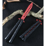 Maxbell Butterfly Knife Balisong Trainer Martial Arts Practice Swords Unsharpened