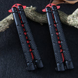 Maxbell Butterfly Knife Balisong Trainer Martial Arts Practice Swords Unsharpened