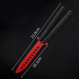Maxbell Butterfly Knife Balisong Trainer Martial Arts Practice Swords Unsharpened