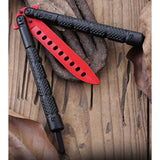 Maxbell Butterfly Knife Balisong Trainer Martial Arts Practice Swords Unsharpened